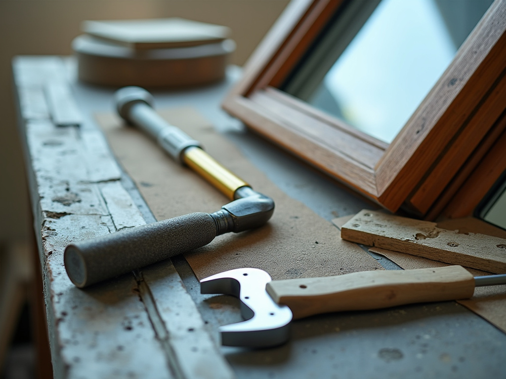 Equipment and materials used for Impact Windows